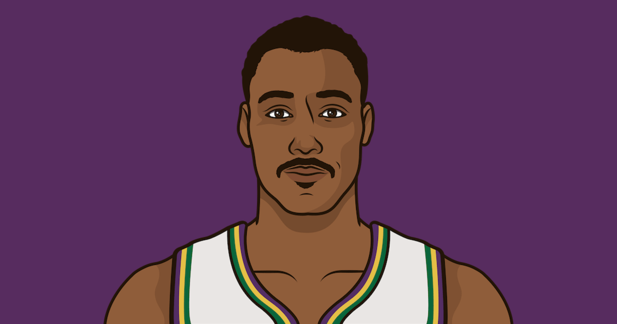 Most Alltime Field Goals Made In 9th Season As A Jazz In The Playoffs